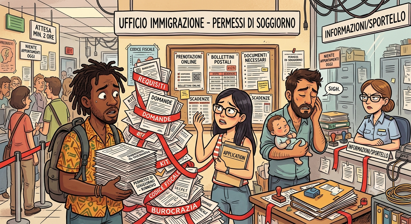 Moving to Italy as a non-EU national and residency here