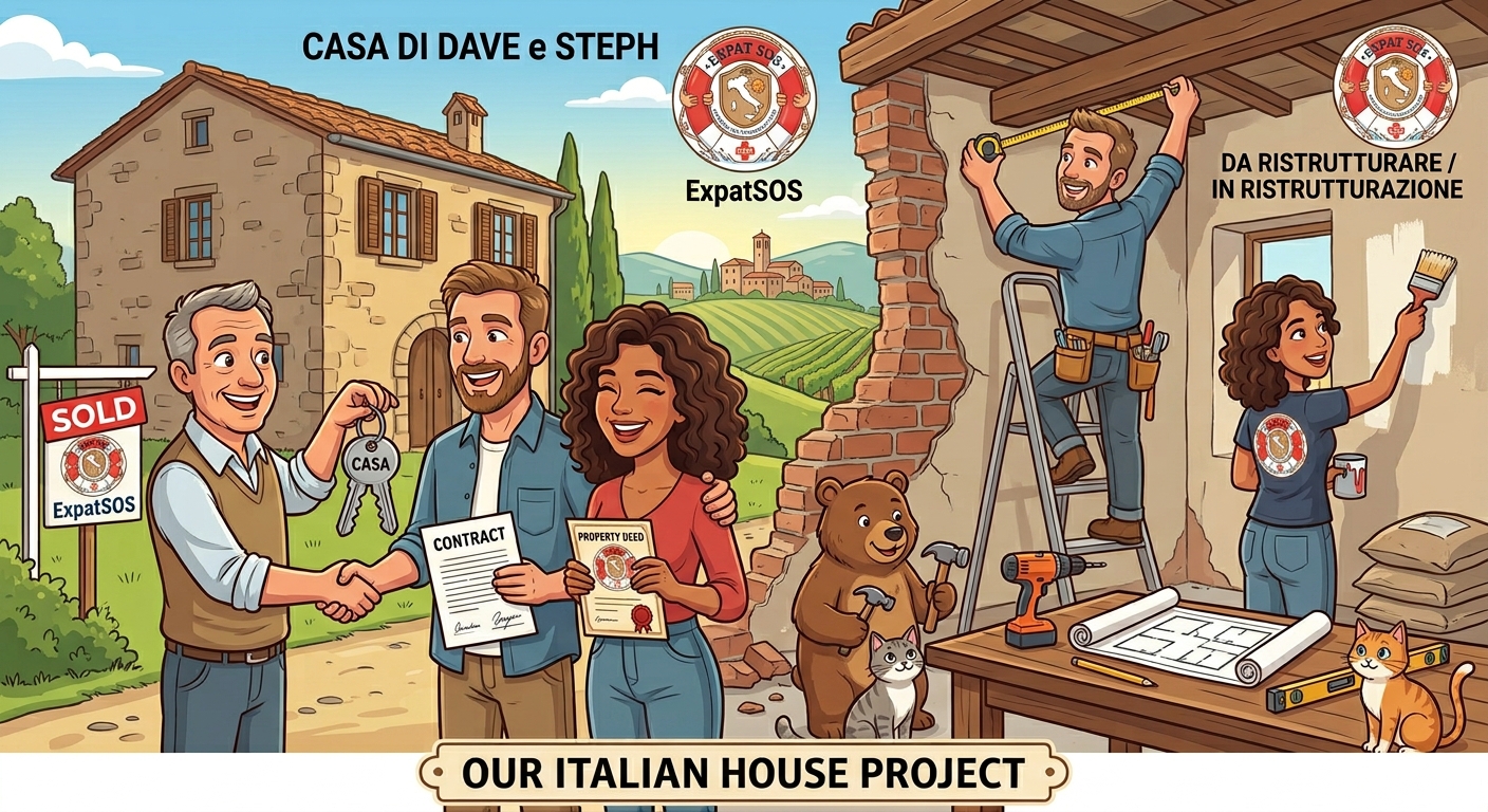 Your dream home in Tuscany, a case study: Buying our home